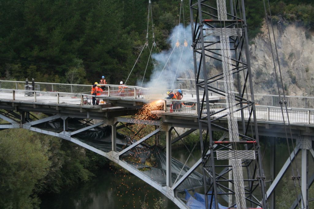 Atiamuri Bridge. 